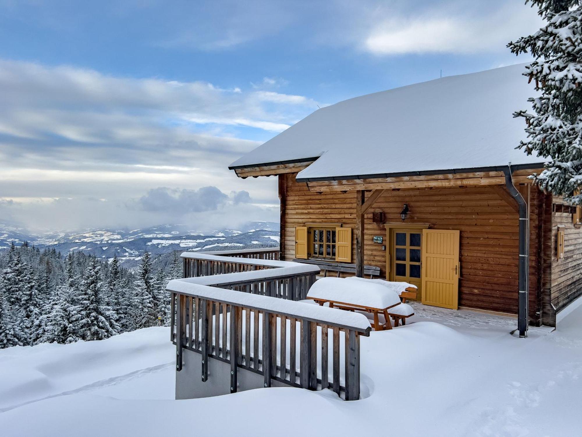 1A Chalet Koralpenzauber - Wandern, Grillen, Sauna Und Traumblick Wolfsbergi járás Kültér fotó