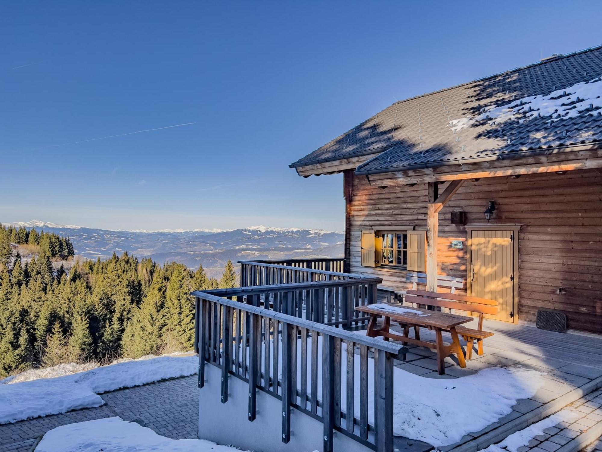 1A Chalet Koralpenzauber - Wandern, Grillen, Sauna Und Traumblick Wolfsbergi járás Kültér fotó