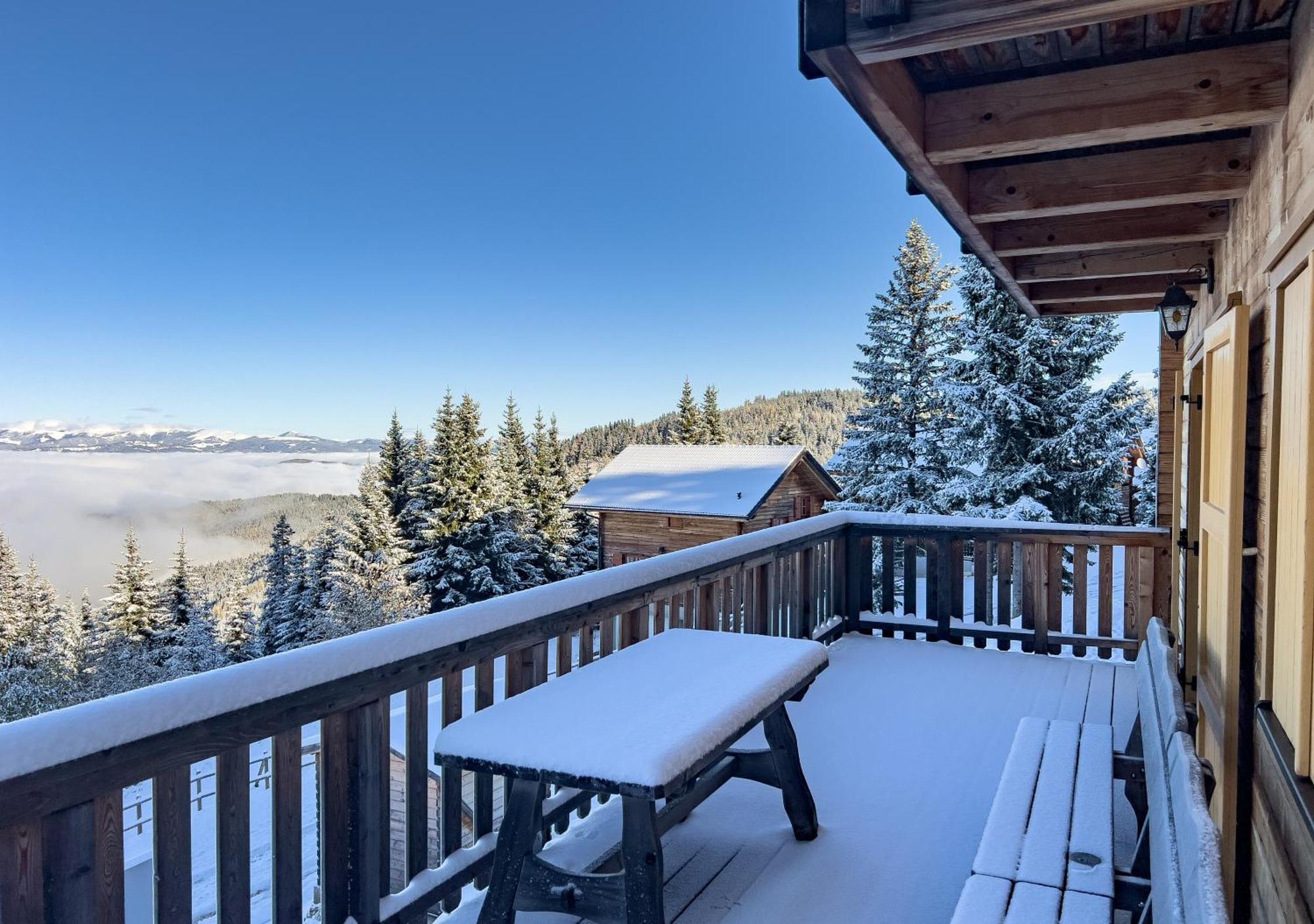 1A Chalet Koralpenzauber - Wandern, Grillen, Sauna Und Traumblick Wolfsbergi járás Kültér fotó