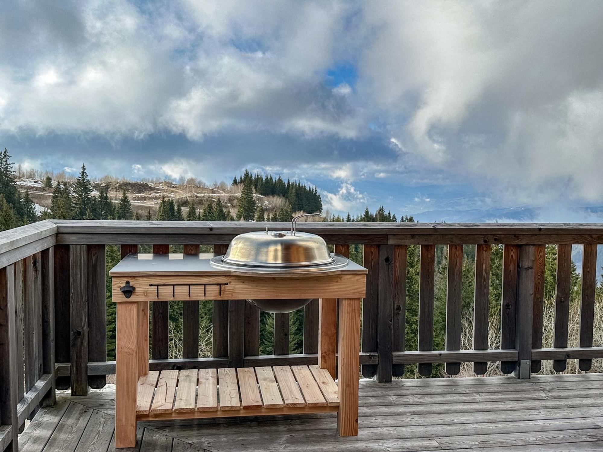 1A Chalet Koralpenzauber - Wandern, Grillen, Sauna Und Traumblick Wolfsbergi járás Kültér fotó